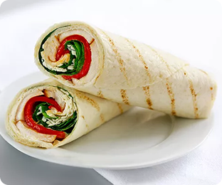 Сэндвич-ролл с куриной грудкой